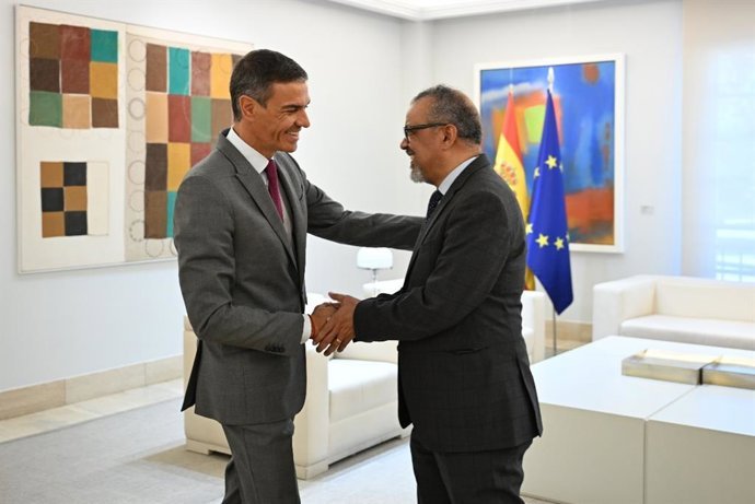 sanchez traslada a la oms el firme compromiso de espana con la gobernanza sanitaria mundial
